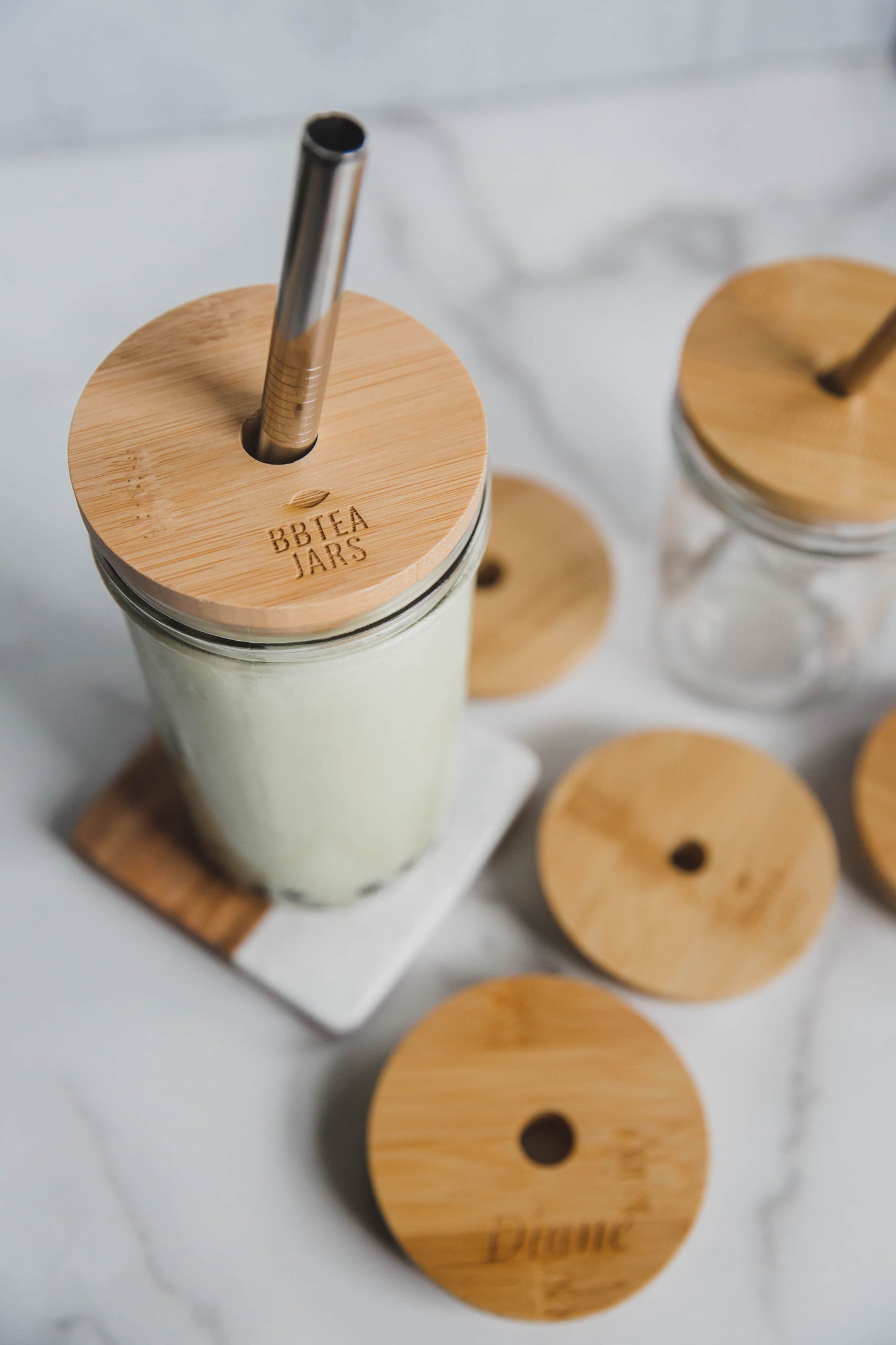 Classic Boba Jar + Steel Straws