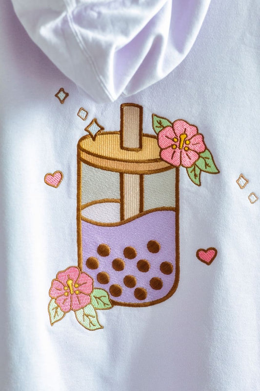 The “Taro” Boba Hoodie