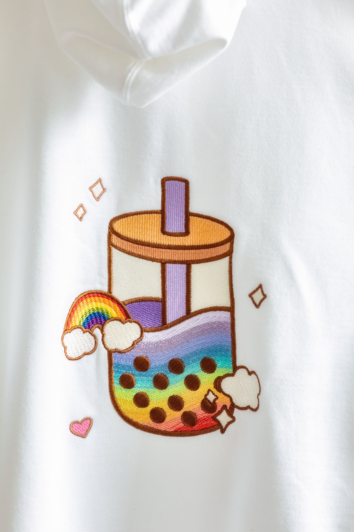 The “Rainbowba” Boba Hoodie