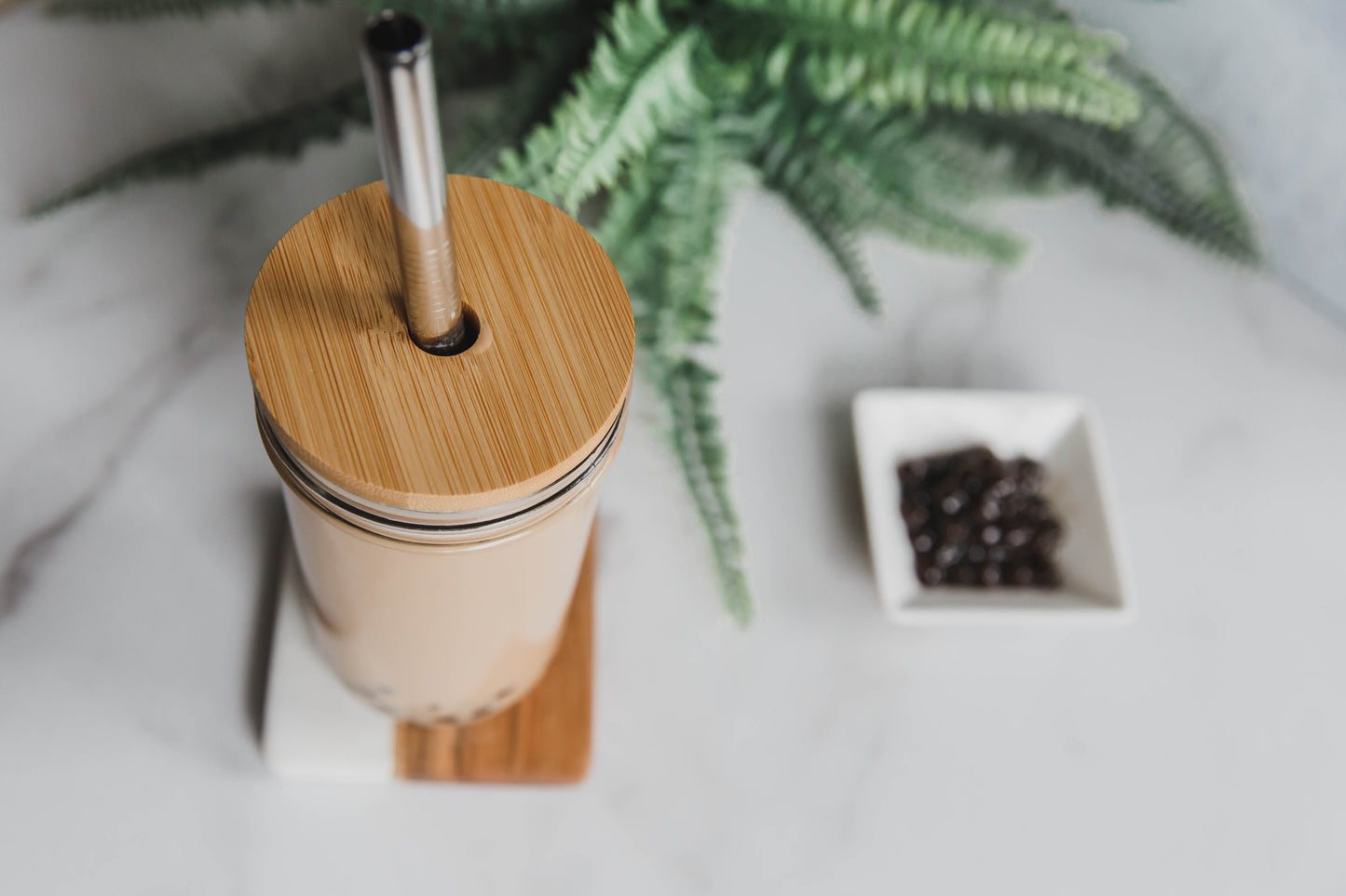 Bamboo Lid Only – BBTEA JARS